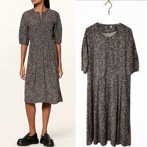 MOSS COPENHAGEN Callia MSCH Liberty floral dress Womens size M